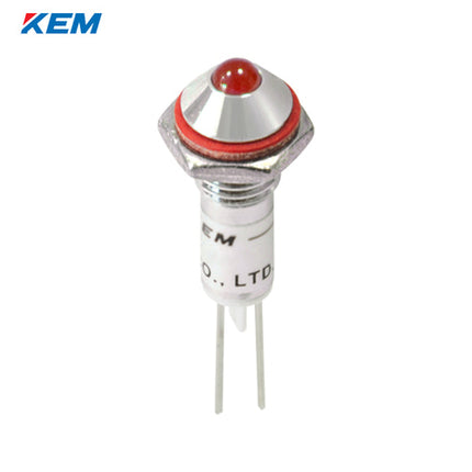 KEM KEM LED Indicator Light, Ø6mm, DC24V, Red KLH-06D24R
