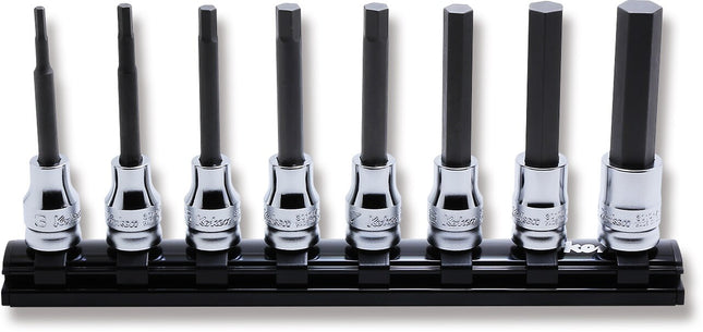 KOKEN 3/8" Drive Torx Bit Socket Rail Set (Z-EAL Series), RS3025Z/8 Series