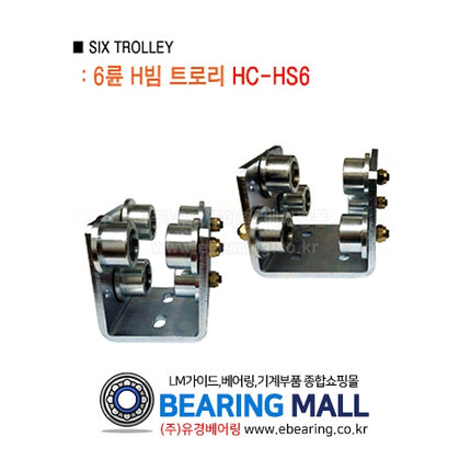 KOREA CASTER I-Beam Trolley HC-HS6