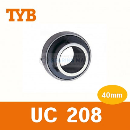 TYB Ball Bearing Insert UC208 [Ref 23504]