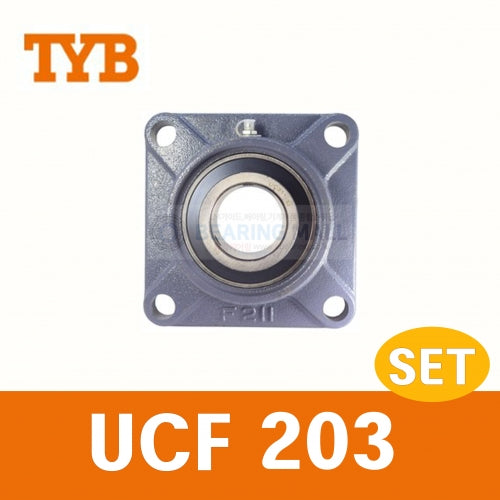 TYB Mounted Bearing Unit UCF203