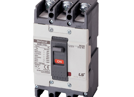 LS ELECTRIC Metasol Molded Case Circuit Breaker  MCCB Standard  ABN103c 15A
