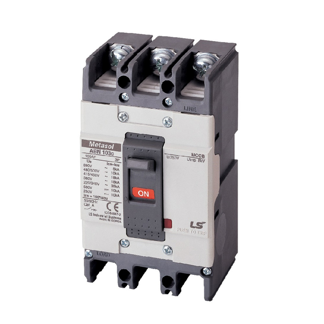 LS ELECTRIC Metasol Molded Case Circuit Breaker  MCCB Standard  ABN103c 15A