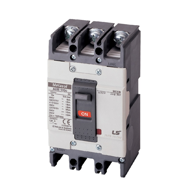 LS ELECTRIC Metasol Molded Case Circuit Breaker  MCCB Standard  ABN103c 30A