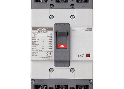 LS ELECTRIC Metasol Molded Case Circuit Breaker  MCCB Standard  ABH103c 100A