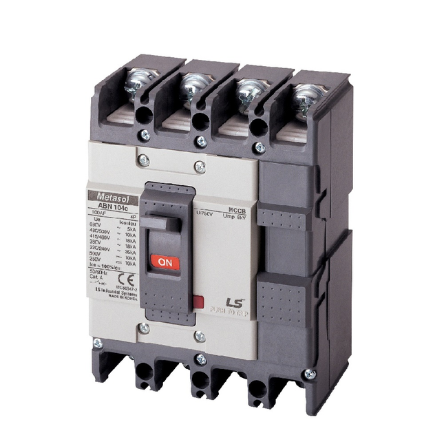 LS ELECTRIC Metasol Molded Case Circuit Breaker  MCCB Standard  ABN104c 15A