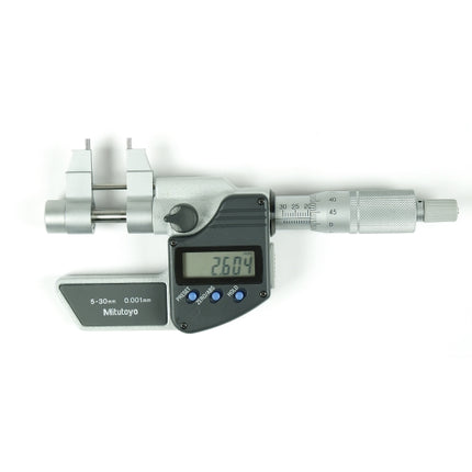 MITUTOYO Digital Inside Micrometer 345-250-30 5-30MMx0.001