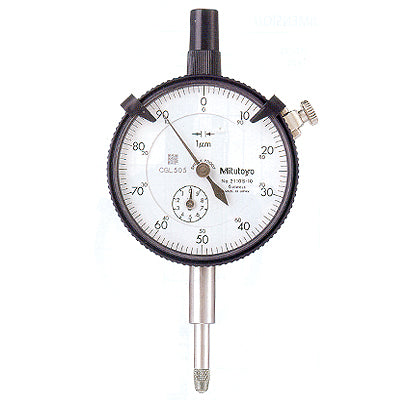 MITUTOYO Dial Indicator, Standard Type 2110A-10