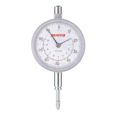 PEACOCK Dial Indicator, Pointer Type 107-W 10MMX0.01