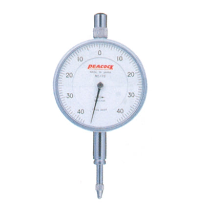 PEACOCK Dial Indicator, One-Revolution Type 17-B 0.8MMX0.01