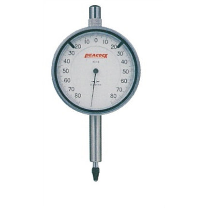 PEACOCK Dial Indicator, One-Revolution 18 0.16X0.001MM