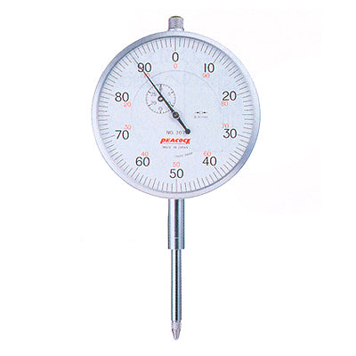 PEACOCK Dial Indicator, Large 307 30MMX0.01/D75.5mm