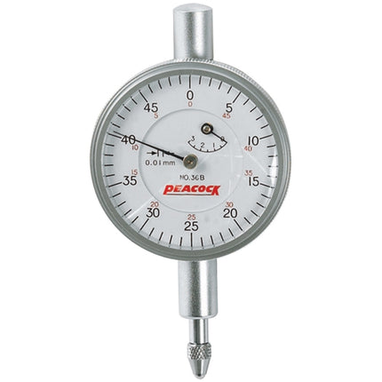 PEACOCK Dial Indicator, Compact 36-B 3MMX0.01(D40.8mm)