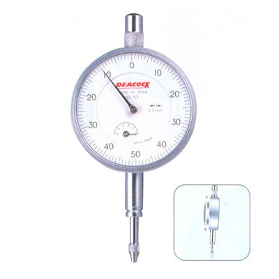 PEACOCK Dial Indicator, Split Graduation (0-50-0) 57-B