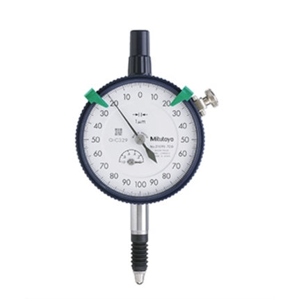 MITUTOYO Dial Indicator (Flat Type, Waterproof) 2109AB-70