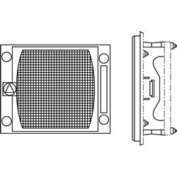 SANYO DENKI AC Fan Screen Kit (109-020)