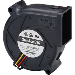 SANYO DENKI DC Blower (76×30BD), 109BD
