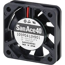 SANYO DENKI DC Cooling Fan (40×10P), 109P04