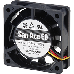 SANYO DENKI DC Cooling Fan (60×20P), 109P06