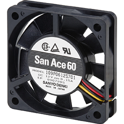 SANYO DENKI DC Cooling Fan (60×15P), 109P06