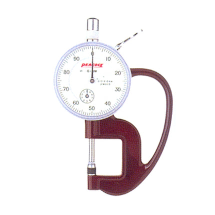 PEACOCK Dial Thickness Gauge G-1M 10MMX0.01/flat6MM