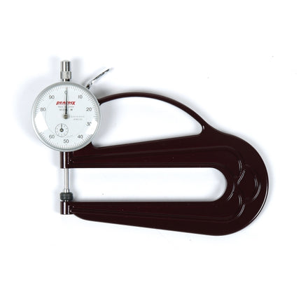 PEACOCK Dial Thickness Gauge, Long, 10mm Anvil
