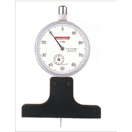 PEACOCK Dial Depth Gauge T-2C 10MMX0.01