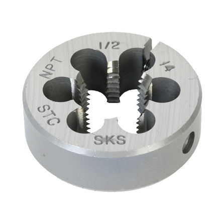 Super Tool Pipe Round Die (SKS Tool Steel) PT1/16–PT2