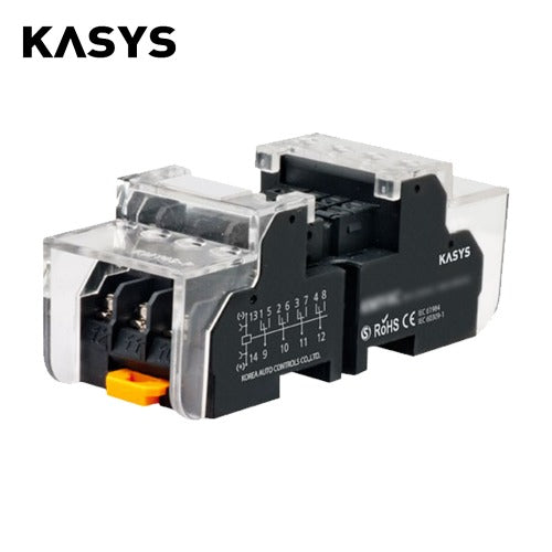 KACON Socket with Safety Protective Cover for 14-Pin HR705-4 (Pack of 10) KMY4C-P