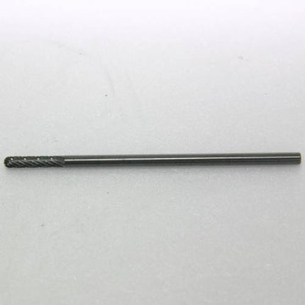 YG-1 Carbide Rotary Burr, Cylindrical, Ball Nose (SC), 3mm Shank, Ø3×14mm, L75mm