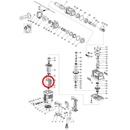 KEYANG Stator (Field Coil) 3012240 for PHD-3800