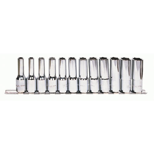 GENIUS TOOLS Hand Socket Set Long GD-211M