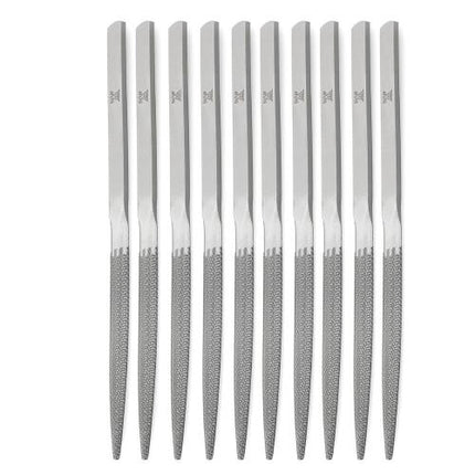 SAMICK Needle File Set Fine Cut Flat(10pc Set)