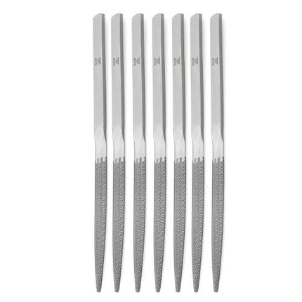 SAMICK Needle File Set Medium Cut HalfRound(7pc Set)