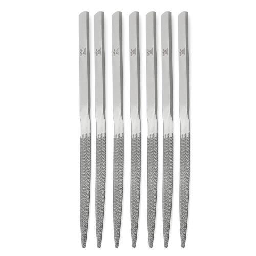 SAMICK Needle File Set Medium Cut HalfRound(7pc Set)