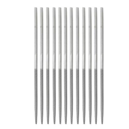 SAMICK Needle File Set Medium Cut HalfRound(12pc Set)