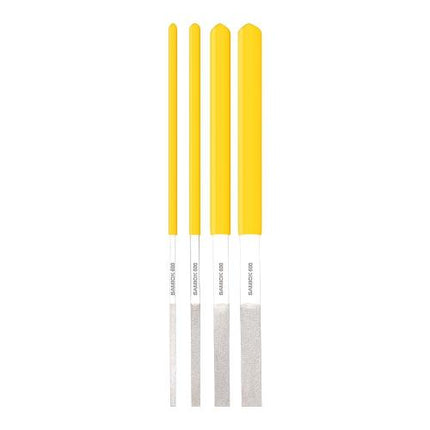 SAMICK Diamond File for Mold 4pc Set200#Red