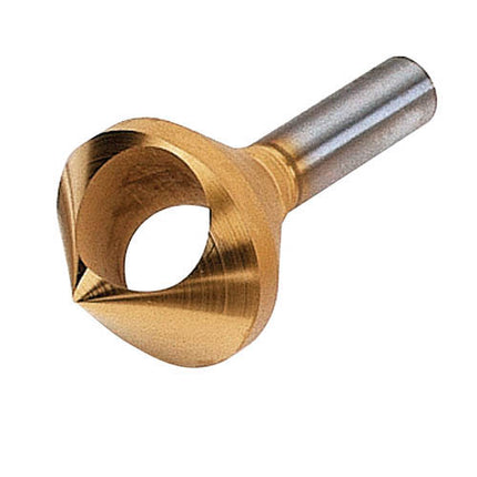 KOMAX Cross-Hole Countersink 10mm–50mm, TiN Coated