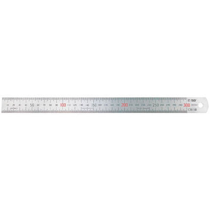 SB Steel Rule, Mirror Finish 150–1000 mm
