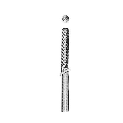 YG-1 Carbide Rotary Burr, Cylindrical, End Cut (SB), 3mm Shank, Double Cut, Ø3×14mm