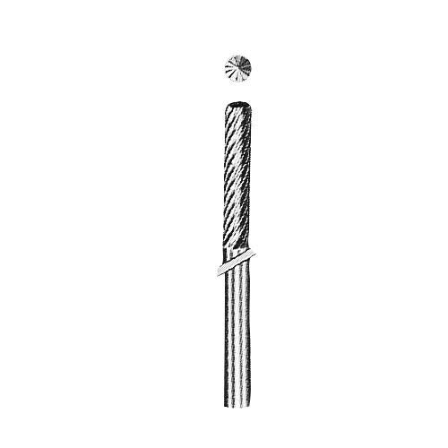YG-1 Carbide Rotary Burr, Cylindrical, End Cut (SB), 3mm Shank, Double Cut, Ø3×14mm