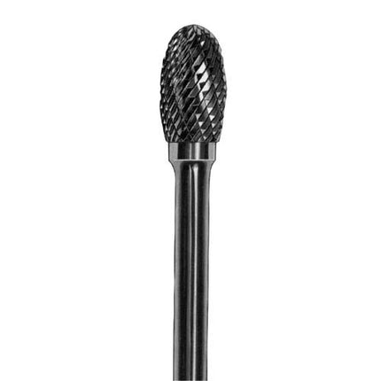 YG-1 Carbide Rotary Burr, Oval (SE), 6mm Shank, Double Cut