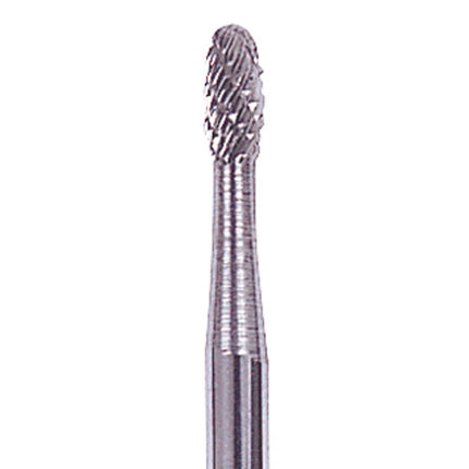 YG-1 Carbide Rotary Burr, Oval (SE), 3mm Shank, Double Cut, Ø3×5.5mm
