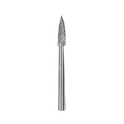 YG-1 Carbide Rotary Burr, Tree, Pointed End (SG), 3mm Shank, Double Cut, Ø3×9.5mm