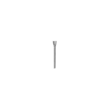 YG-1 Carbide Rotary Burr, Inverted Cone (SN), 3mm Shank, Double Cut, Ø6.3×6mm