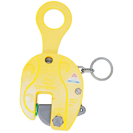 Super Tool Vertical Plate Lifting Clamp, 0.5–5 t