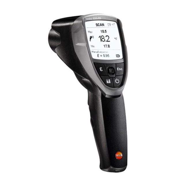 TESTO Industrial Infrared Thermometer, Dual Use (4-Point) TESTO-835-T1
