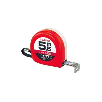 TAJIMA Manual-Lock Tape Measure 5.5–7.5 m