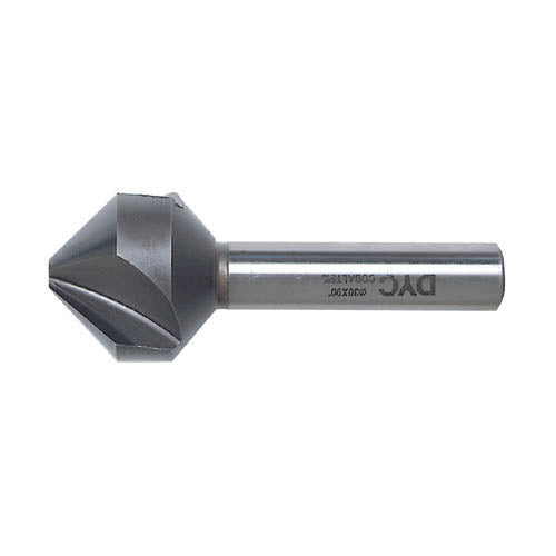 DYC 3-Flute Countersink 10mm–50mm, TiCN Coated