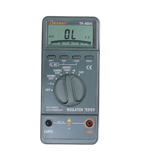 CHEKMAN Digital Insulation Resistance Tester TK-4004
